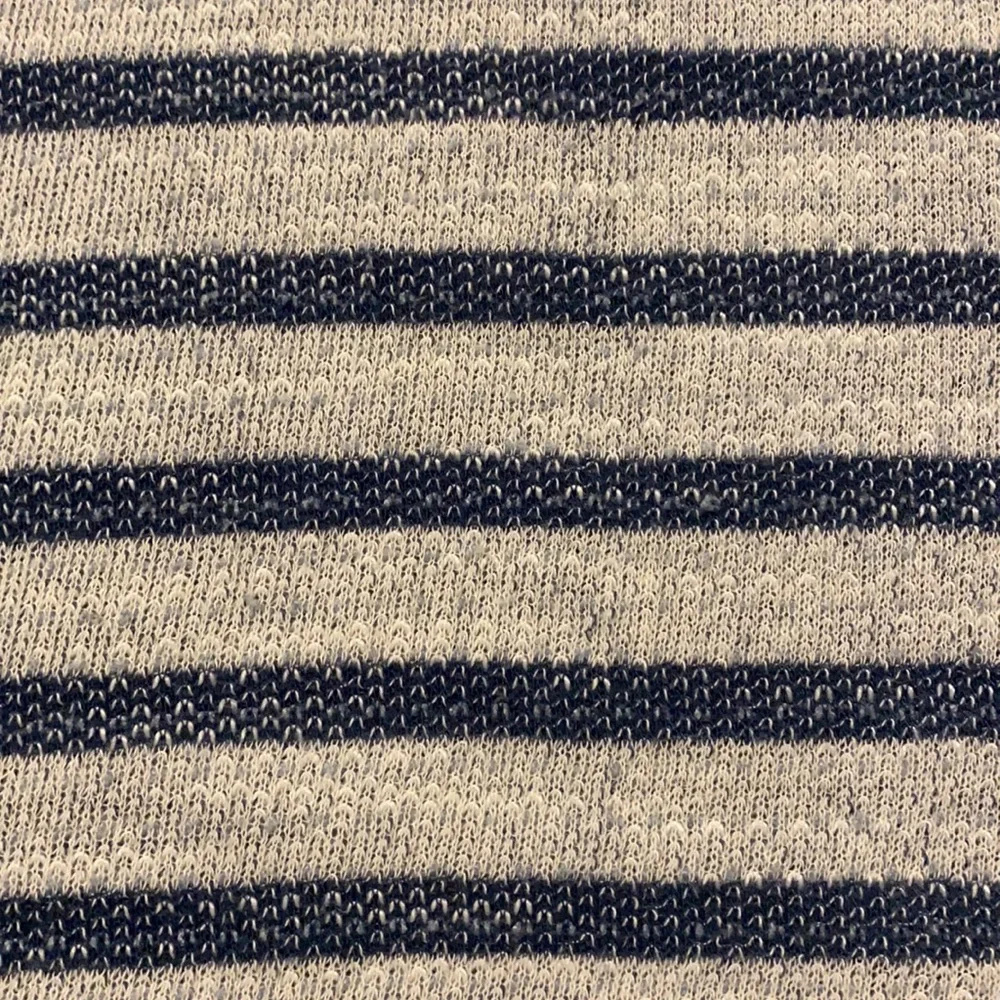 SUNDAY cowl neck lightweight knit striped pullover